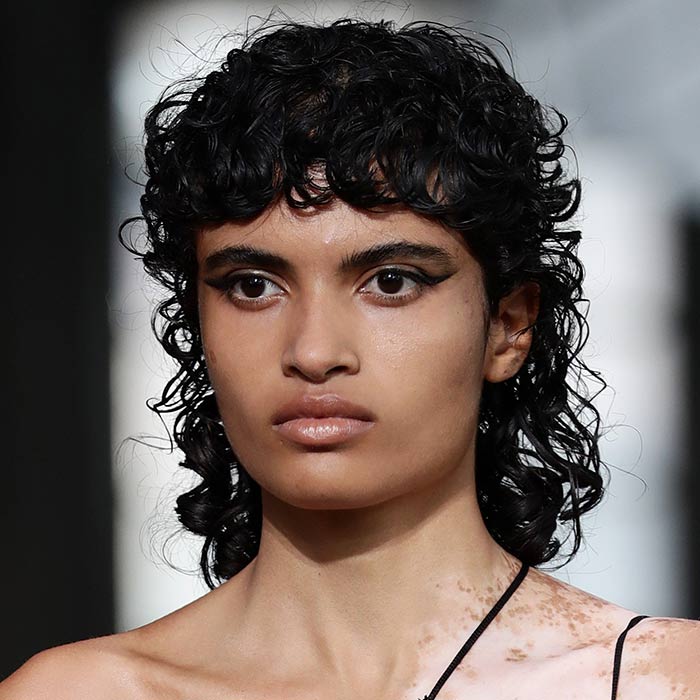 Wet Curls and Fringes at Missoni